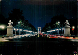 75 PARIS LA NUIT CHAMPS ELYSEES - Parigi By Night