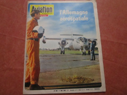 AVIATION Magazine - L'Allemagne Aérospatiale - N°490 - 1er Mai 1968 (80 Pages) - Adesivi