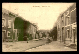 55 - LEROUVILLE - RUE DE LA GARE - EDITEUR HUAULT FILS - Lerouville