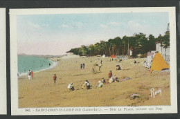 Loire Atlantique , Saint Brévin Les Pins , Sur La Plage Devant Les Pins - Saint-Brevin-les-Pins