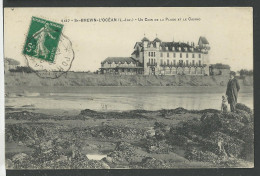 Loire Atlantique , Saint Brévin L'ocean , Un Coin De La Plage Et Le Casino - Saint-Brevin-l'Océan