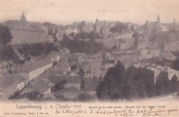 LUXEMBOURG       GRUND ET LA VILLE HAUTE     PRECURSEUR  + TIMBRE - Luxembourg - Ville