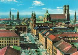 ALLEMAGNE - Munchen - LudwigstraBe And View On The City - Animé - Vue Générale - Carte Postale Ancienne - München