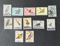 (B) Angola - 1951 Birds Group Of 12 Stamps - Angola