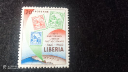 LİBERİA-1960-70         20  CENT            UNUSED - Liberia