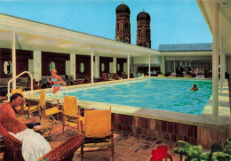 ALLEMAGNE - Munchen - Promenadeplatz - Dachgarten Schwimmbad - Roofgarden - Swimming Pool - Carte Postale Ancienne - Muenchen