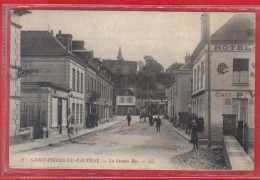 Carte Postale 27. Saint-Pierre-du-Vauvray  La Grande Rue   Très Beau Plan - Autres & Non Classés