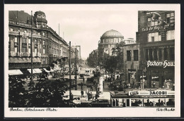 AK Berlin-Tiergarten, Potsdamer Platz Mit Hotel Fürstenhof  - Dierentuin