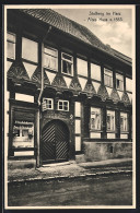 AK Stolberg / Harz, Altes Haus Von 1563  - Stolberg (Harz)