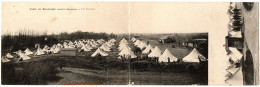 1.8.32 HAUTE - GARONNE, CAMP DE BOUCONNE VUE GENERALE, POSTCARD (FOLD UPPER MIDDLE PART) - Autres & Non Classés