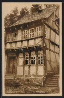AK Stolberg / Harz, Altes Haus In Der Rittergasse  - Stolberg (Harz)