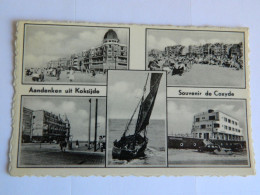 COXYDE: SOUVENIR DE COXYDE CARTE MULTI VUES - Koksijde