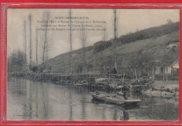 Carte Postale 27. Saint-Georges-Motel Et Les Ruines Du Château De La Robertière   Très Beau Plan - Saint-Georges-Motel