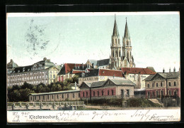 AK Klosterneuburg, Teilansicht Mit Kirche  - Other & Unclassified