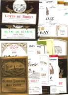 LOT 7 DE 20 ETIQUETTES DE VIN D’avant 1980 - NEUVES - PAS DE DOUBLES - HZ1 - Andere & Zonder Classificatie