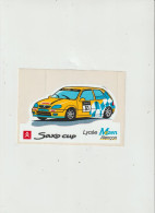 LD 61 : Autocollant : Voiture  Saxo  Citroën , Lycée Mezen  Alençon , Orne - Stickers