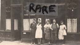 PHOTO ANCIENNE,52,HAUTE MARNE,SAINT DIZIER,RUE GAMBETTA,COMMERCE,CAFE,RESTAURANT,RARE,RESTAURATEUR - Places