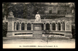 59 - VALENCIENNES - STATUE DE FROISSART, ECRIVAIN FRANCAIS - Valenciennes