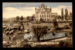 59 - VALENCIENNES - LE JARDIN PUBLIC ET LA CLINIQUE JEANNE-DE-FLANDRE - Valenciennes