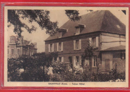 Carte Postale 27. Emanville Hôtel Tabac    Très Beau Plan - Autres & Non Classés