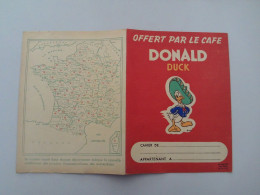 (Protège-cahier Publicitaire - Café....) -  Café " DONALD DUCK "..........voir Scans - Coffee & Tea