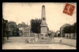 76 - ST-ROMAIN-DE-COLBOSC - PLACE DU HAVRE - LE MONUMENT AUX MORTS DE LA GUERRE DE 1870 - Saint Romain De Colbosc