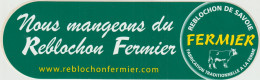 LD 61 : Autocollant : Fromage  Fermier , Reblochon , Haute  Savoie - Autocollants