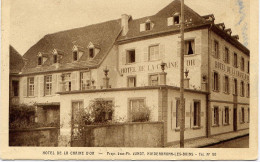 (67) NIEDERBRONN LES BAINS Hotel De La Chaine D'Or Prop M JUNDT 1938 ( Bas Rhin ). - Niederbronn Les Bains