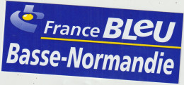 LD 61 : Autocollant : Radio France  Bleu  Basse  Normandie - Stickers