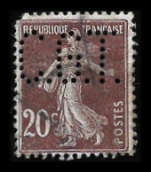 1 04	21	01	N°	139	Perforé	-	CGT 149	-	Cie GENERALE TRANSATLANTIQUE - Used Stamps