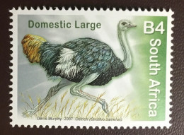 South Africa 2009 Fauna Ostrich Birds Perf 14.5 MNH - Andere & Zonder Classificatie
