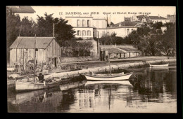 83 - BANDOL - QUAI ET HOTEL BEAU RIVAGE - Bandol