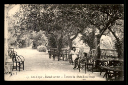 83 - BANDOL - TERRASSE DE L' HOTEL BEAU RIVAGE - Bandol