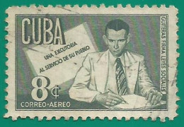 Cuba. 1951.  Scott # C48. Antonio Guiteras. Revolucionario - Gebruikt