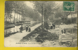 Aulnay Sous Bois Les Bords Du Canal ( Vendeur De Glace )envoyer A  Mr Pierre De Goucuff - Aulnay Sous Bois