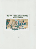 LD 61 : Autocollant : Argentan , Foire  Quasimodo  79 Em  , 2003 , Métier - Autocollants