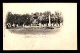 ALGERIE - CHERCHELL - FONTAINE ET PLACE ROMAINE - Autres & Non Classés