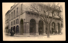 ALGERIE - BLIDA - IMPRIMERIE ADMINISTRATIVE A. MAUGUIN, PLACE D'ARMES - CARTE DE SERVICE - Blida