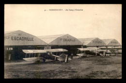 ALGERIE - HUSSEIN-DEY - AU CAMP D'AVIATION - AVIONS - Other & Unclassified