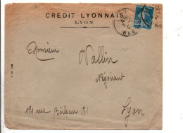 SEMEUSE PRFORE C L SUR LETTRE A  EN TETE DE LYON - Cartas & Documentos