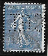 1 04	21	06	N°	205	Perforé	-	CGT 149	-	Cie GENERALE TRANSATLANTIQUE - Usados