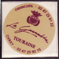 CARTE PUBLICITAIRE LA GOURMANDIERE A FRANCUEIL ET CIVRAY - Visiting Cards