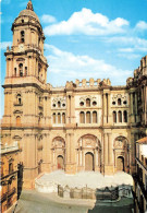 ESPAGNE - Malaga - Cathédrale - Entrée Principale - Vue Générale - Carte Postale Ancienne - Malaga