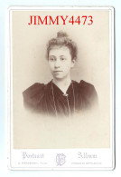 CARTE CDV - Portrait D'une Jolie Jeune Fille à Identifier - Taille 108 X 165 - Edit. G. Pénabert Phot. - Oud (voor 1900)