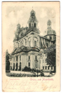 Relief-AK Mannheim, Ansicht Der Jesuitenkirche  - Other & Unclassified