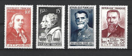 Congrès Télégraphique 844 à 847 Neuf Avec Charnière - Unused Stamps