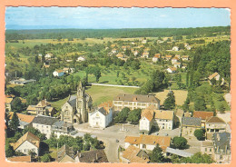 Ppgf/ CPSM Grand Format - DOUBS - SÉLANCOURT - VUE AÉRIENNE DU QUARTIER DE L'ÉGLISE - Other & Unclassified