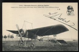 AVIATION - MONPLAN SOMMER PILOTE PAR BATHIAT - EDITEUR J. HAUSER, PARIS - ....-1914: Précurseurs