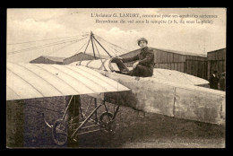AVIATION - G. LANDRY RECORDMAN DU VOL SOUS LA TEMPETE - 1919-1938: Entre Guerres
