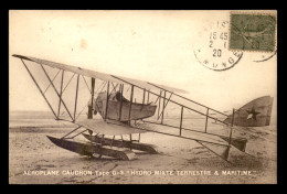 AVIATION - AEROPLANE CAUDRON TYPE G3 "HYDRO-MIXTE TERRESTRE ET MARITIME" - 1919-1938: Entre Guerres